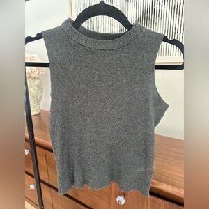 American Dream Charcoal Sleeveless Muscle Tee